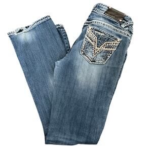 Vigoss Y2K Bling Pocket Jeans